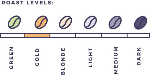 Coffee Bean Roast Level Chart