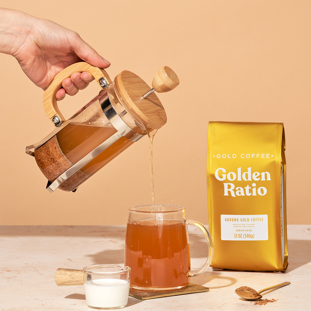 12 Oz Gold Coffee Golden Ratio Coffee
